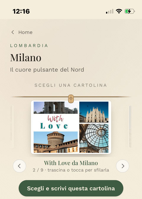 Scrivi la cartolina
